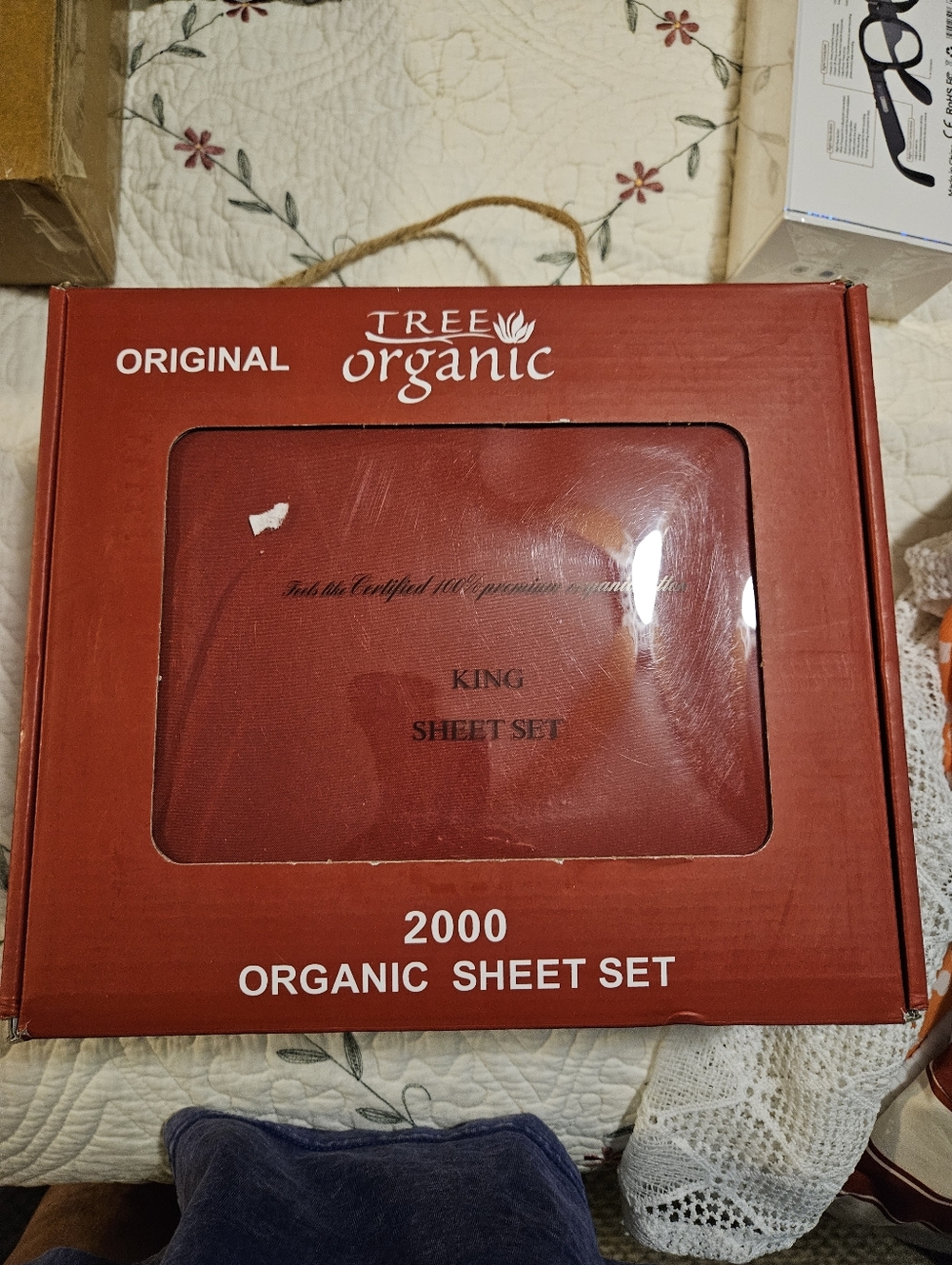 2000 King Sheet Set - Red